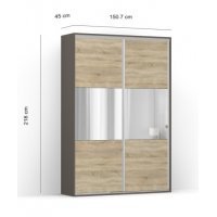 DRESSING LEX 151-218-45 D GRI/DSO/O
